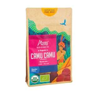 Amazon Andes Camu Camu Fruit Powder (Myrciaria dubia) - Rich in Vitamin C & Ascorbic Acid - Immunostimulant & Maintain Brain Activity - Non GMO, Vegan