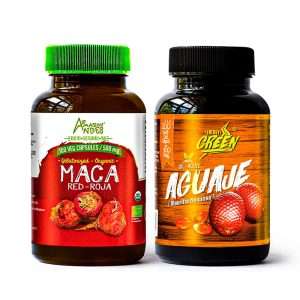 Pack regulador hormonal. aceite de aguaje y maca roja.